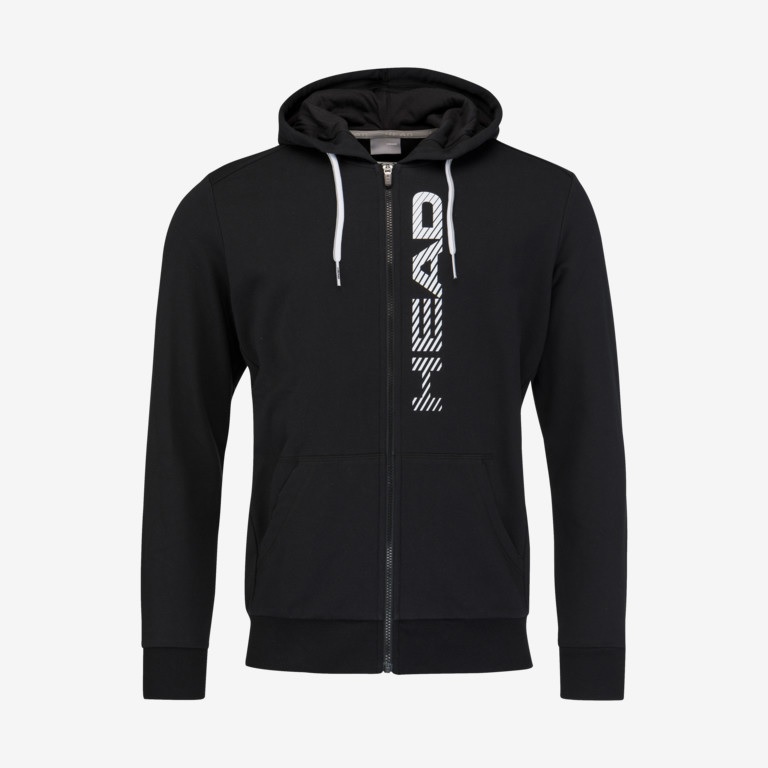 HEAD Club FYNN Hoodie FZ Noir