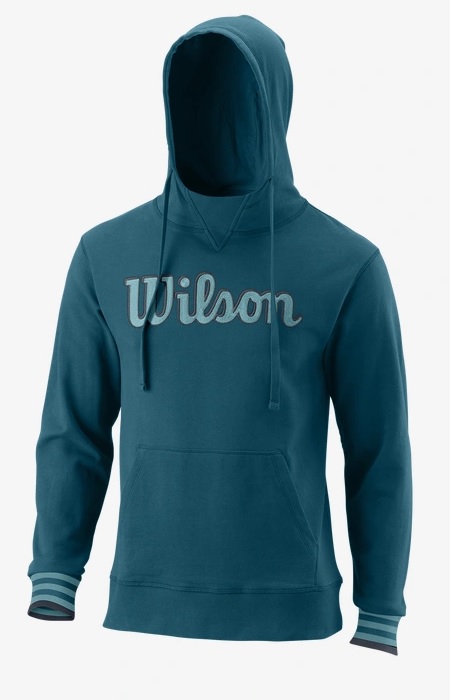 WILSON Pull à Capuche SCRIPT ECO COTTON