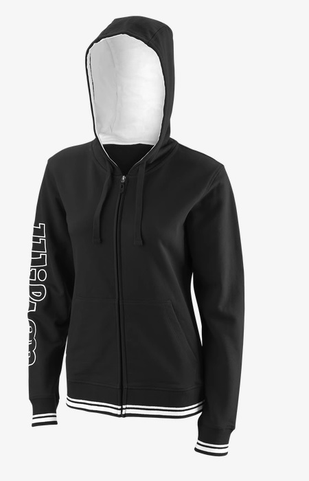 WILSON Sweat à Capuche TEAM II FULL-ZIP FEMME