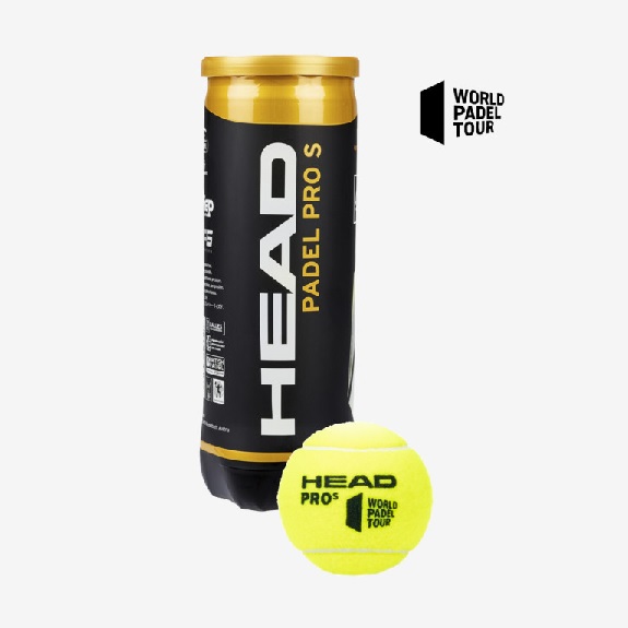 HEAD Tube de 3 Balles Padel PRO S