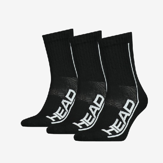 HEAD Chaussettes Tennis Performance x3 Noir