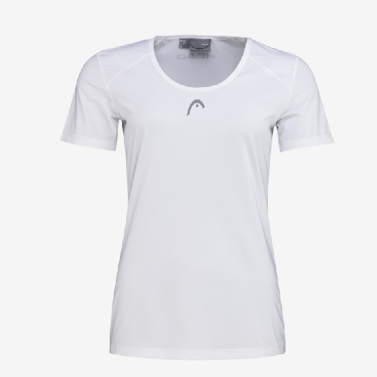 HEAD CLUB 22 TECH T-Shirt Women Blanc