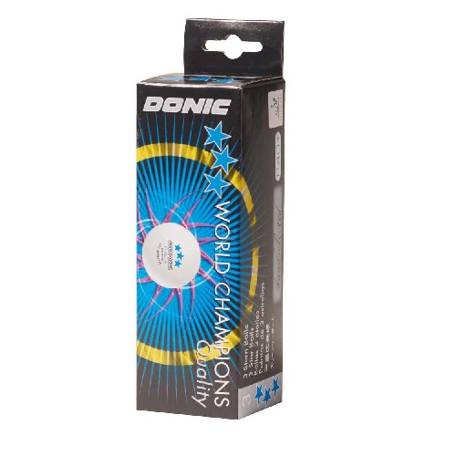 DONIC *** P40+ Lot de 3 balles